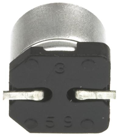 EEEFK1E470P Panasonic Aluminium Electrolytic Capacitor 47μF 25V dc 6.3mm E FK SMD Series, Surface Mount Electrolytic, ±20%