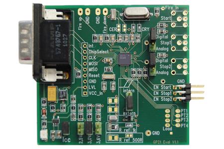 GP22-EVA-KIT ScioSense Evaluation System for TDC-GP22 Time-to-Digital Converter Ultrasonic Flow Converter Evaluation Kit for TDC-GP22