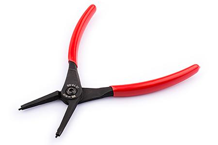182-9979 RS PRO 180 mm Chrome Vanadium Steel Circlip Pliers With Straight Tip,, Range 19 → 60 mm