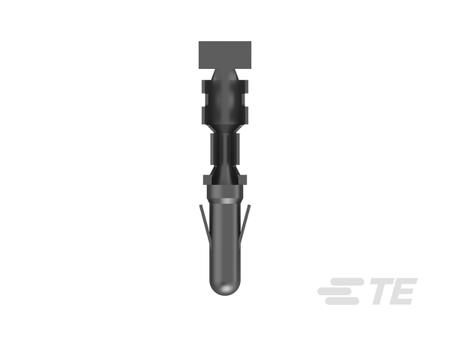 61627-1 TE Connectivity 0.140 Mate-N-LOK Crimp Terminal Contact, Male, 0.5mm² to 2mm², 20AWG to 14AWG, Tin Plating