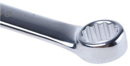 783-9748 RS Pro 10 mm, 140 mm Chrome Vanadium Steel Combination Spanner