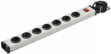 0601X00072031 Bodo Ehmann 1.5m 7 Socket Type F - German Schuko Extension Lead, 250 V ac