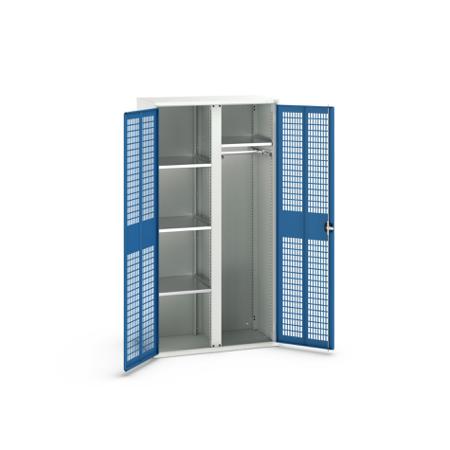 16926774.11 Bott 2 Door Sheet Steel Cupboard, 1050 x 550 x 2000mm