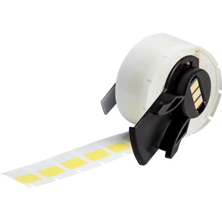 M6-11-427-YL Brady B-427 Yellow, Transparent Label, 12.70mm Width, 9.53mm Height, 500 Qty