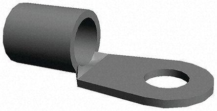 323180 TE Connectivity Solistrand Series Insulated Nickel Plated Crimp Ring Terminal, M10 Stud Size, 42.4mm² to 60.6mm²