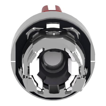ZB4BK1743 Schneider Electric Harmony XB4 3 Position Selector Switch Head Standard Handle Red Spring Return Left to Centre