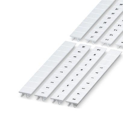 1053098-L1 Phoenix Contact, ZB10 Terminal Marker for use with Terminal Blocks