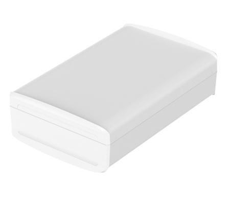 48416433-HMT1 Bopla BoVersa Series White Polycarbonate Desktop Enclosure, 222.3 x 140 x 63mm