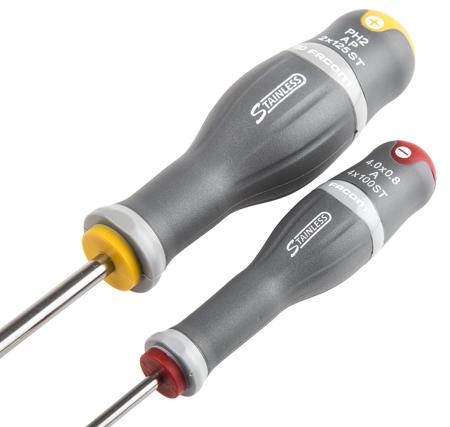 ATPST-J6 Facom Screwdriver Set, 6 Piece - Engineers Slotted; Phillips