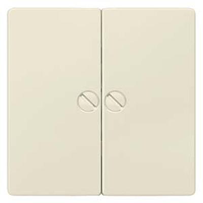 5TG6295 Siemens White Rocker Switch, 2 Way, 2 Gang, DELTA