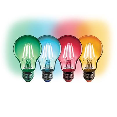 86310 Sylvania ToLEDo Retro E27 LED Bulbs 4 W, Pear shape