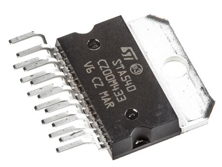 STA540 STMicroelectronics,34W, 15-Pin MULTIWATT V