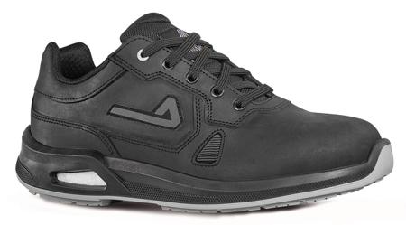 HYDROGEN IA201 41 AIMONT VIGOREX Unisex Black, Grey Aluminium Toe Capped Safety Trainers, UK 7, EU 41