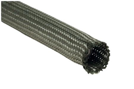 170-02102-HEGMAN-06-PMPI-GN HellermannTyton Expandable Braided Meta-Aramid NOMEX Green Cable Sleeve, 4mm Diameter, 100m Length