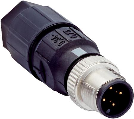 STE-1204-GQU8 SICK Connector, M12 Connector, Plug, Male, IP65, IP67, STE Series