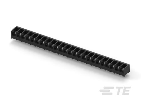 3-1437654-8 TE Connectivity Barrier Strip, 24 Contact, 9.53mm Pitch, 1 Row, 5 A, 25 A, 300 V, 600 V