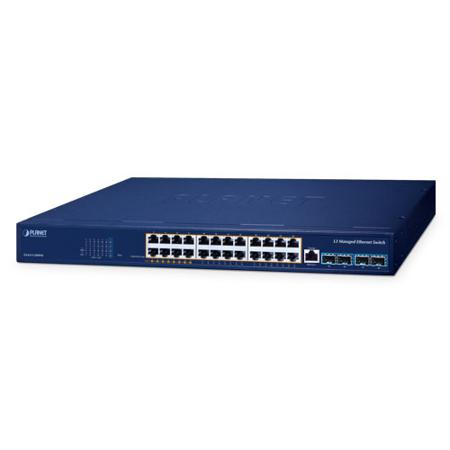 GS-6311-24HP4X Planet , Managed Switch 8 Port Network Switch With PoE RJ-45