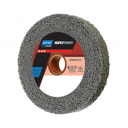 66261055371 Norton Deburring & Finishing Wheel, 25.4mm Diameter, Medium