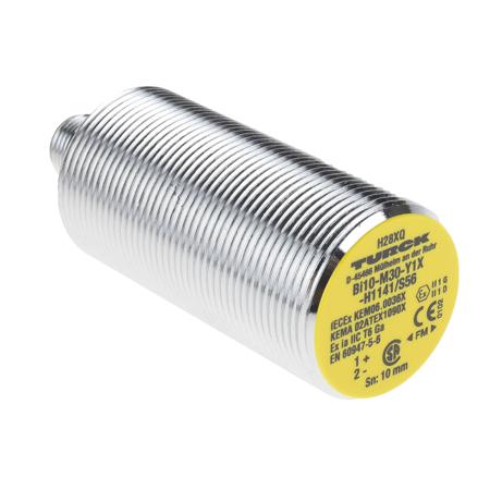 BI10-M30-Y1X-H1141-S56 Turck, M12, NAMUR Inductive Sensor 74.5mm Length, 8.2 V dc supply voltage , IP67 Rating
