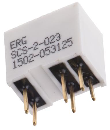 ED57384 2 Way Through Hole DIP Switch DPDT