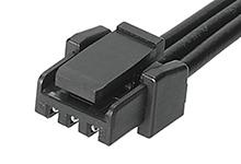 45111-0306 Molex 3 Way Female Micro-Lock Plus to 3 Way Female Micro-Lock Plus Wire to Board Cable, 600mm