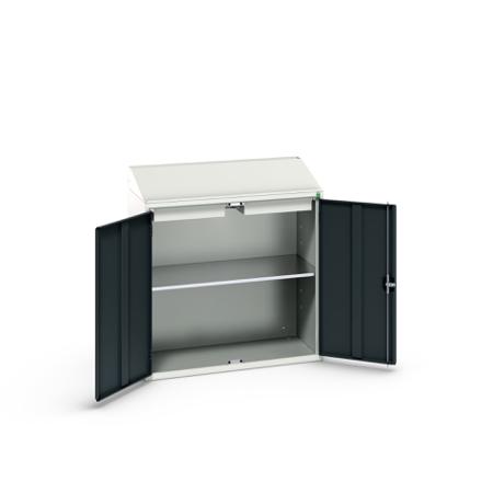 16929212.19 Bott 2 Door, 2 Drawer Sheet Steel Cupboard, 1050 x 550 x 1130mm