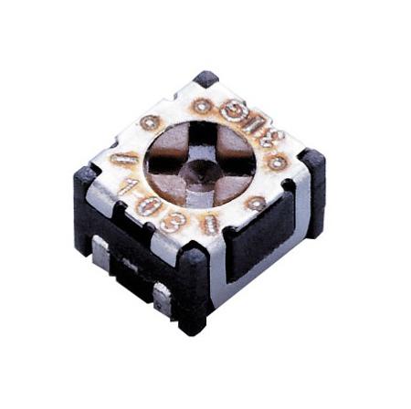 ST-2TA101 SMD Trimmer Potentiometer 0.1W Top Adjust Nidec Components
