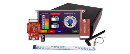 SK-GEN4-ESP32-70 4D Systems , GEN4-ESP32-70 Starter Kit 7in TFT Starter Kit With ESP32 SoC for Display Development Tools