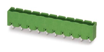 1766796 Phoenix Contact, 7.62mm Pitch, GMSTBVA 2.5/ 4-G-7.62, 4 Way, , Pluggable Terminal Block, Header, Through Hole, Solder