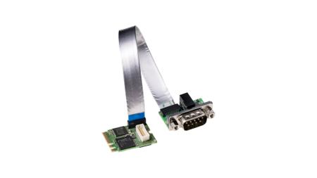 CIFX M223090AE-CO\F Hilscher 1 PCI Express M.2 D-sub, 9 Pin Serial Card