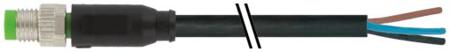 7000-08001-6100500 Murrelektronik Limited Male 3 way M8 to Free Cable End Sensor Actuator Cable, 5 m