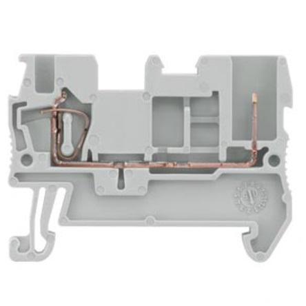 8WH5100-2KF01 Siemens 8WH Series Blue Din Rail Terminal, 2.5mm², 1-Level, Spring Termination, CSA
