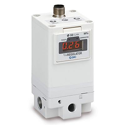 ITV1050-ILF2N SMC G 1/4 Pneumatic Regulator - 0.005MPa to 0.9MPa, G 1/4 mm, 1MPa max. input,