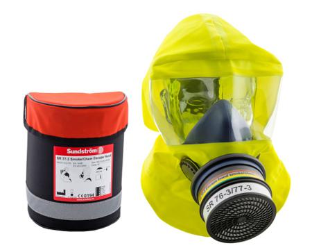 H15-3312 Sundstrom  Yellow Silicone Protective Hood