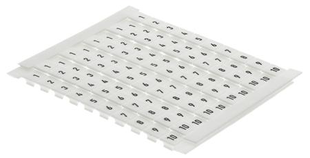 0133360001 Weidmuller, DEK Terminal Marker for use with  for use with Terminal Blocks