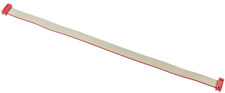 1483352-3 Flat Serial Cable Assembly 250mm IDC to IDC 8, Ways