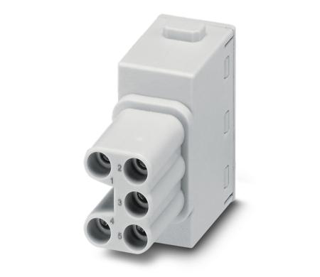 1417373 Phoenix Contact Heavy Duty Power Connector Module, 16A, Female, HC-M-05 Series, 5 Contacts