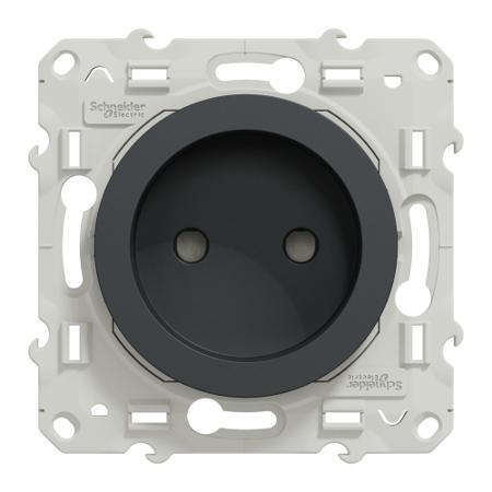 S540033 Schneider Electric Anthracite, 1 Gang, Odace