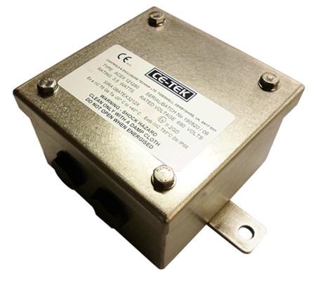 ACEX121280PA CE-TEK ACEX Series Junction Box, IP66, 4 Terminals, ATEX, 120 x 120 x 80mm