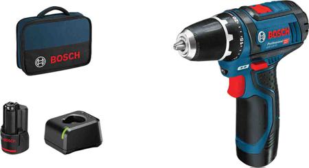 060186817A Bosch GSR Keyless 12V Cordless Drill Driver Li-Ion, Type G - British 3-Pin