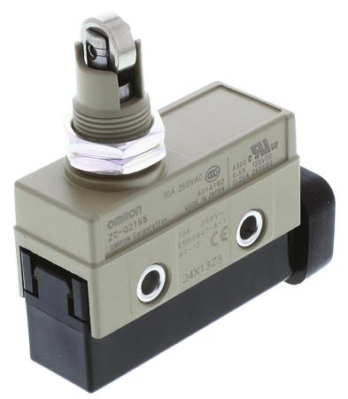 ZC-Q2155 IP67 Snap Action Limit Switch, Plunger,, NO/NC, 250V