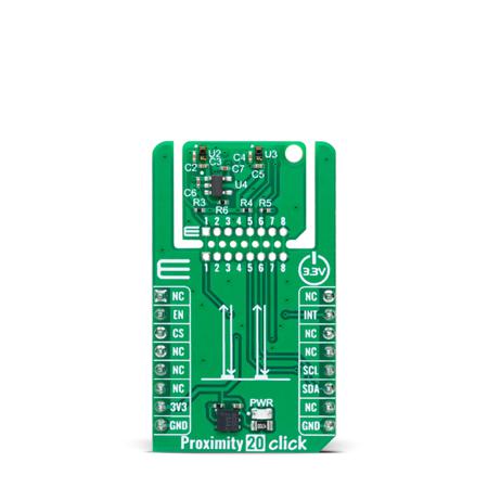 MIKROE-6243 MikroElektronika Proximity 20 Click Proximity Sensor Board for Proximity Sensor Industrial Use