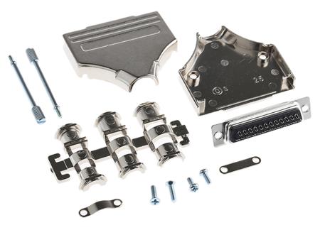 MHDM25-DB25S-K MH Connectors MHDM 25 Way D-sub Connector