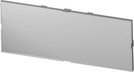 P05060201P.BL Italtronic Grey Polycarbonate Front Panel, for Use with Modulbox XTS