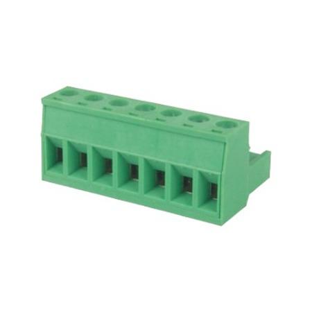 TJ0271500000G Amphenol Industrial, 5mm Pitch, , 2 Way, , Pluggable Terminal Block, Plug, Free Hanging (In-Line), Screw