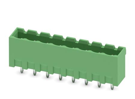 1755574 Phoenix Contact, 5.0mm Pitch, COMBICON MSTBVA, 8 Way, , Pluggable Terminal Block, Header, Solder Termination,