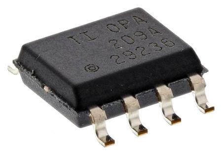 OPA209AID Texas Instruments, Operational Amplifier, 18 MHz, 8-Pin 18 V SOIC