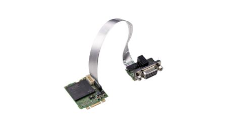 CIFX M3042100BM-DP\F+ML Hilscher 1 PCI Express M.2 D-sub, 9 Pin Serial Card