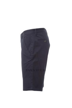 S00278-P104-08007-28 Paperwear CLASSY SHORTS Navy Blue 2% Elastane, 98% Cotton Work shorts, 28in