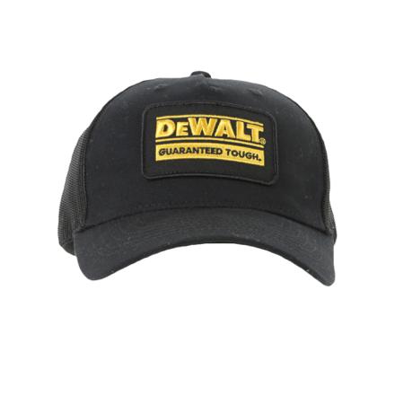 Oakdale DeWALT Black 35% Polyester, 65% Cotton Cap